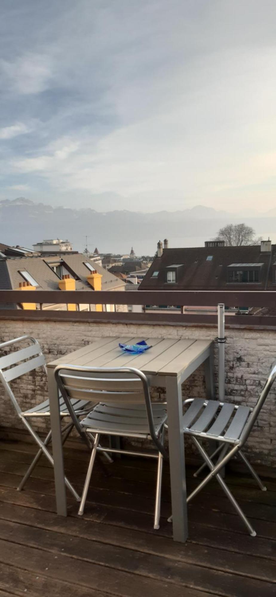 Beauregard Attique Apartment Lausanne